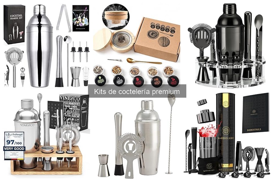 Cómo elegir el mejor kit de coctelería premium