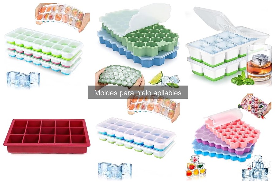Cómo elegir el mejor molde para hielo apilable