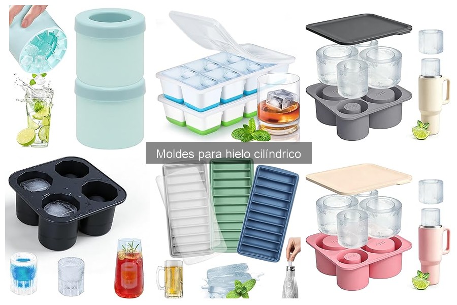 Cómo elegir el mejor molde para hielo cilíndrico