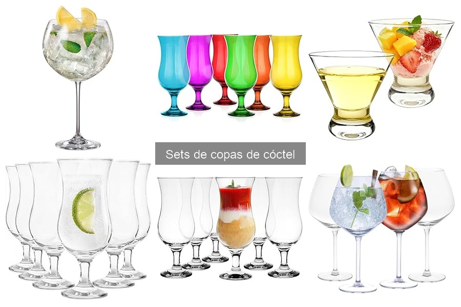 Cómo elegir el mejor set de copas de cóctel para tu bar