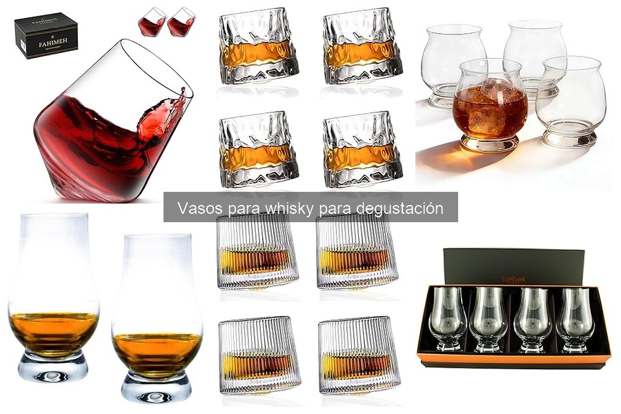 Cómo elegir el vaso adecuado para whisky: Guía de compra