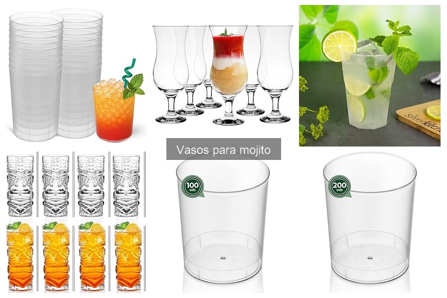 Cómo elegir el vaso perfecto para mojitos