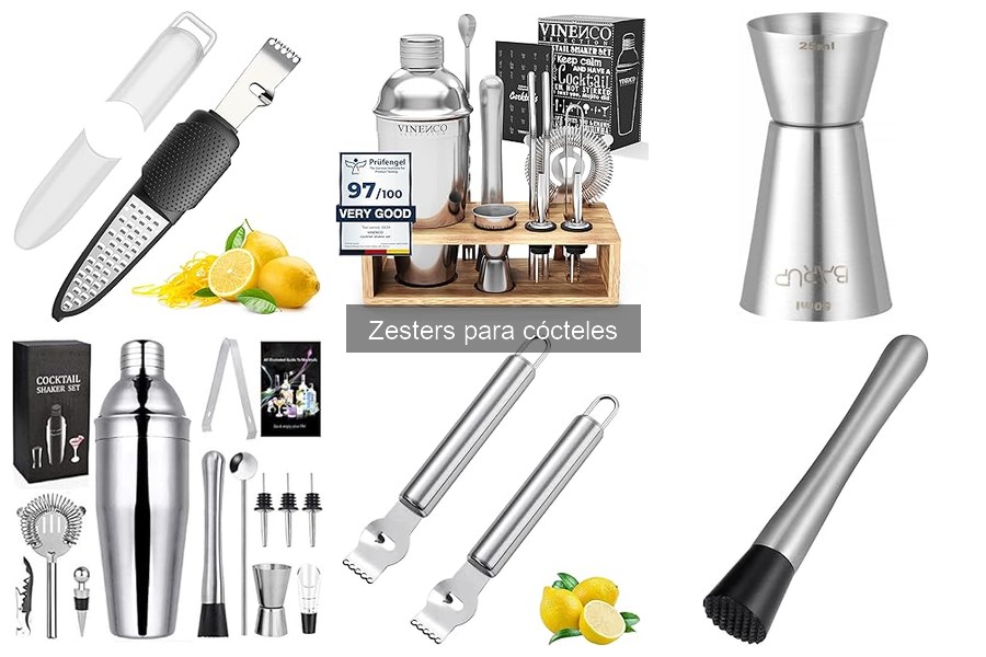 Cómo elegir el zester ideal para tus cócteles