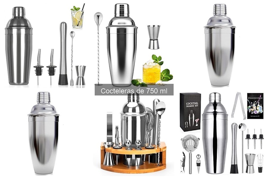 Cómo Elegir la Coctelera de 750 ml Ideal para Ti