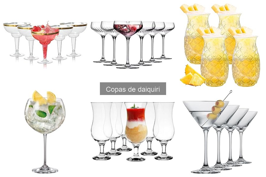 Cómo elegir la copa de daiquiri perfecta para tus cócteles