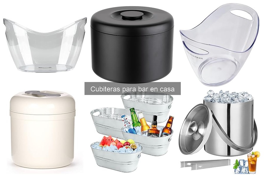 Cómo Elegir la Cubitera Perfecta para tu Bar en Casa