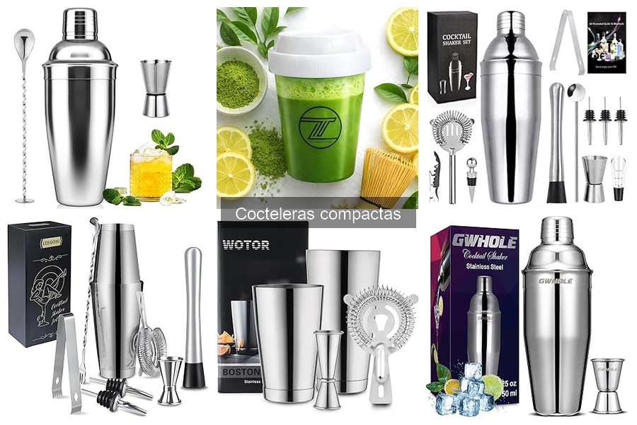 ¿Cómo elegir la mejor coctelera compacta para ti?