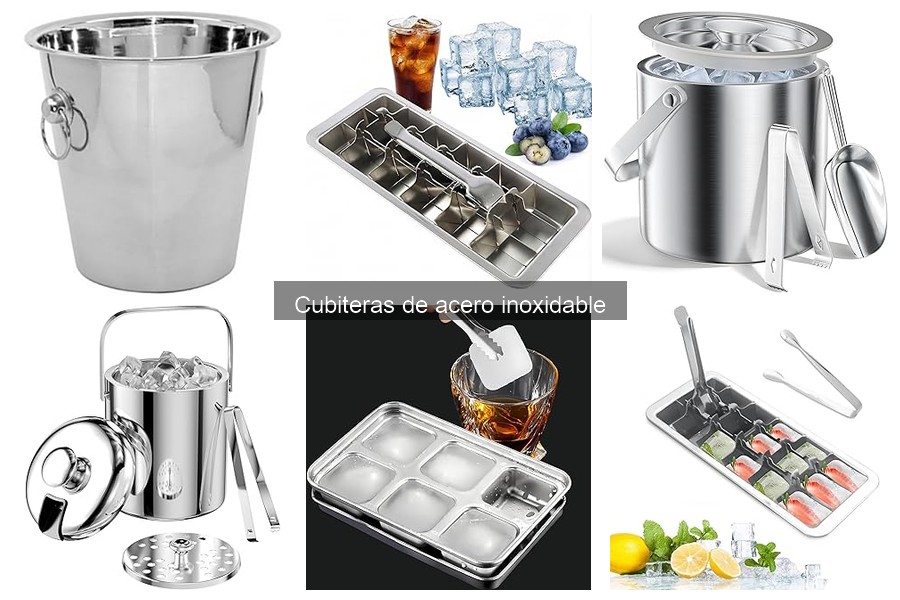 Cómo elegir la mejor cubitera de acero inoxidable