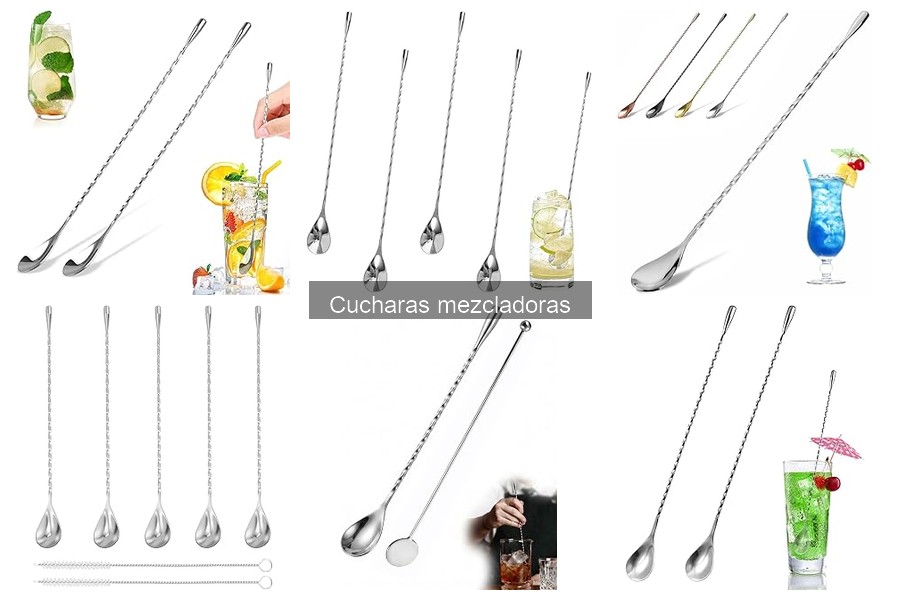 Cómo elegir la mejor cuchara mezcladora para cócteles