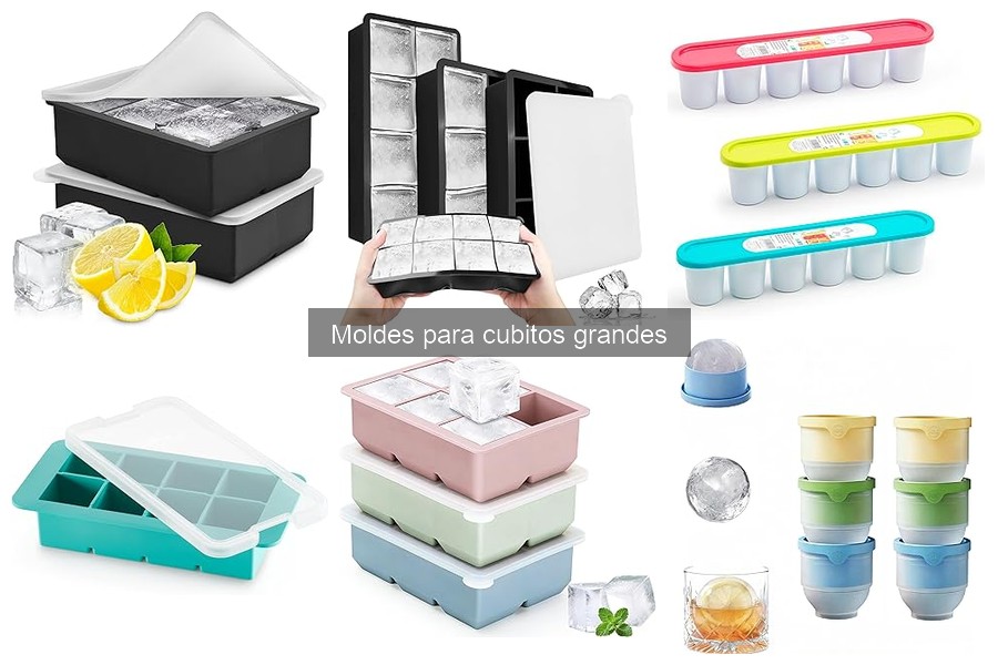 Cómo Elegir los Mejores Moldes para Cubitos Grandes