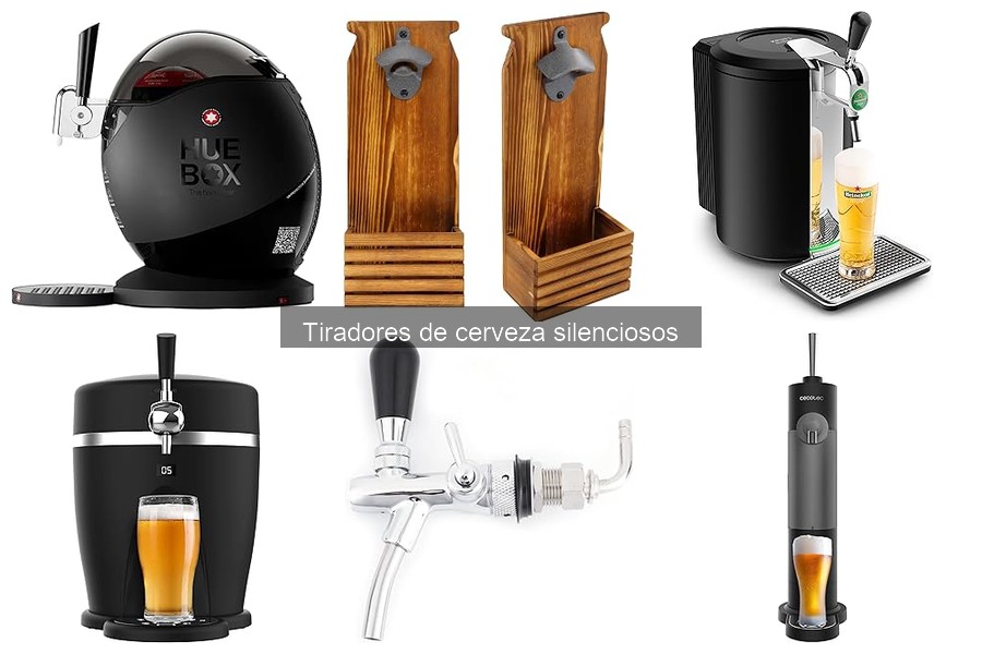 ¿Cómo funciona un tirador de cerveza silencioso?