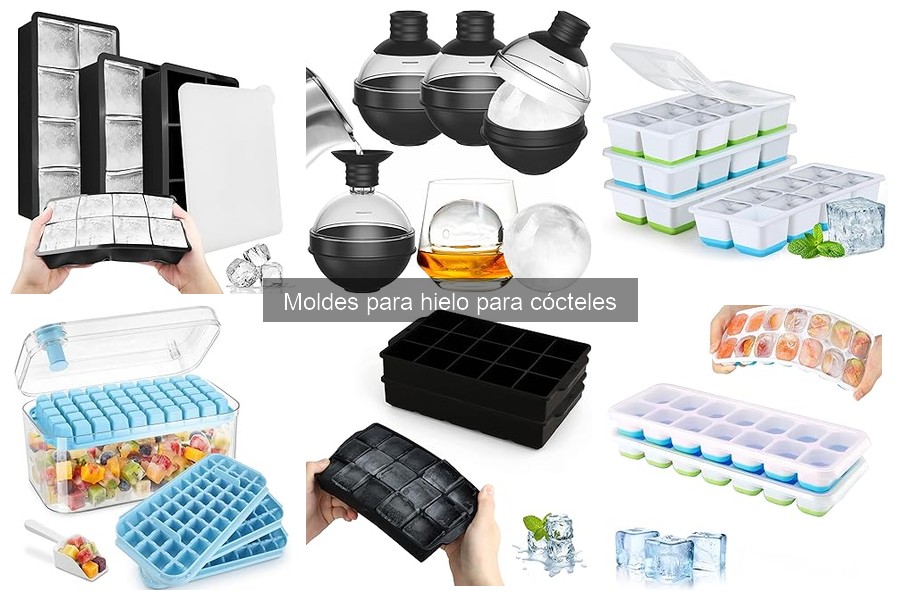 Cómo hacer hielo infusado para cócteles con moldes