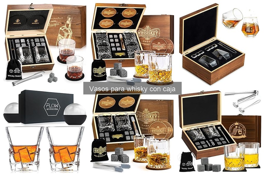 Cómo limpiar y cuidar tus vasos de whisky con caja