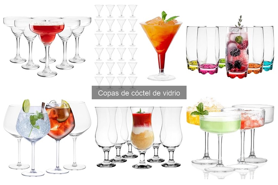 Cómo limpiar y mantener copas de cóctel de vidrio