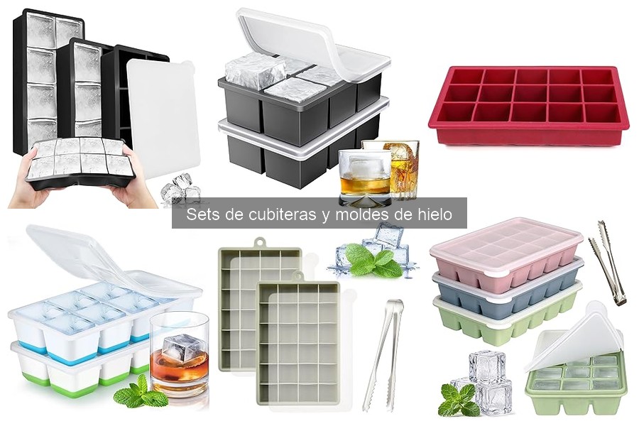 Cómo limpiar y mantener cubiteras y moldes de hielo