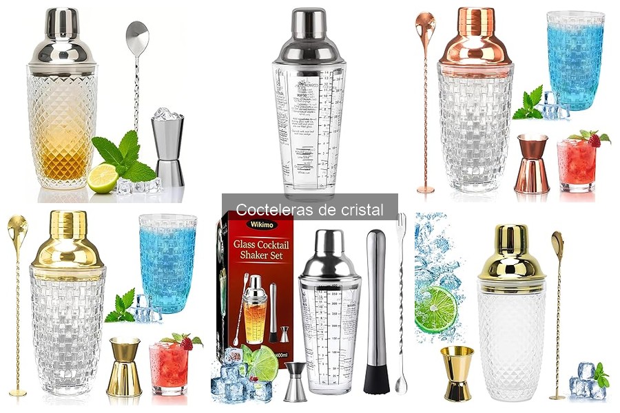 Cómo limpiar y mantener tu coctelera de cristal correctamente