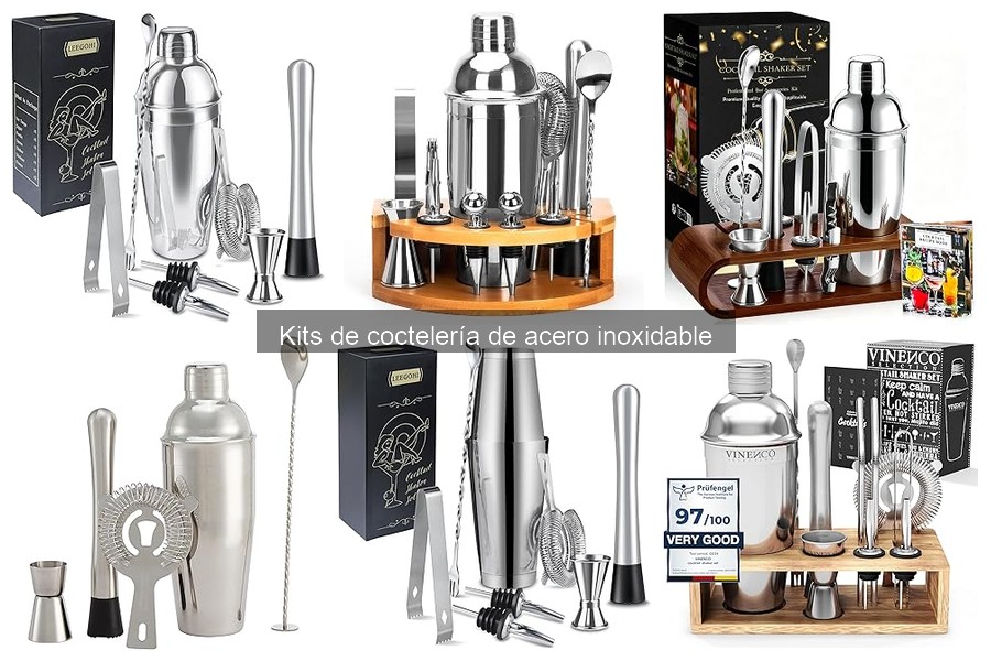 Cómo limpiar y mantener tu kit de coctelería de acero inoxidable
