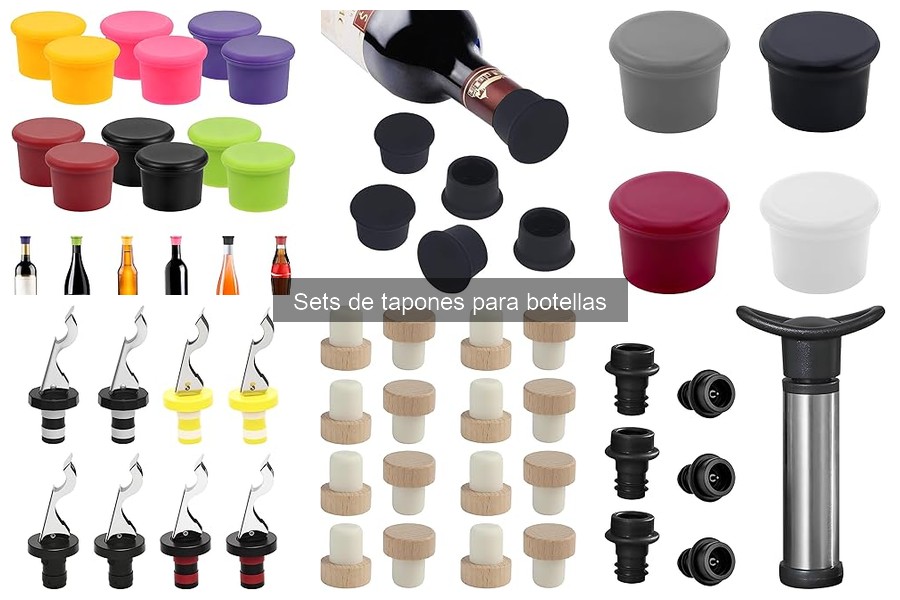 Cómo usar correctamente los tapones para botellas