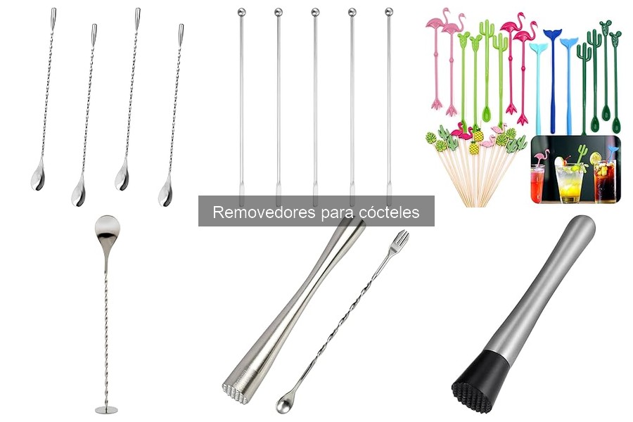 Cómo usar correctamente un removedor para cócteles