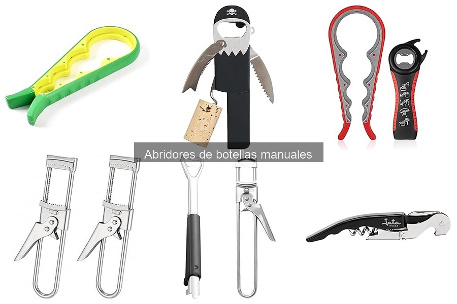 Cómo usar un abridor de botellas manual correctamente