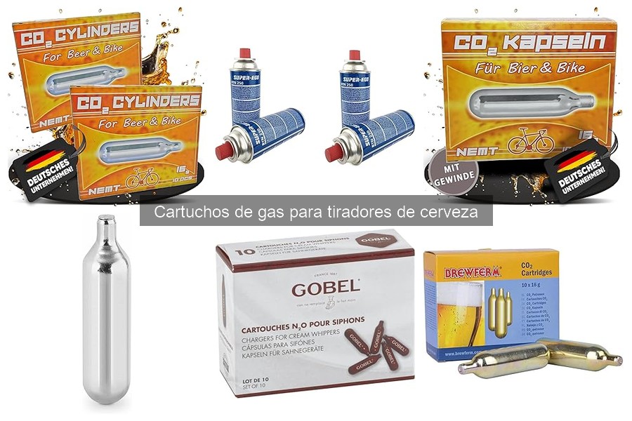 Cómo usar un cartucho de gas en tu tirador de cerveza