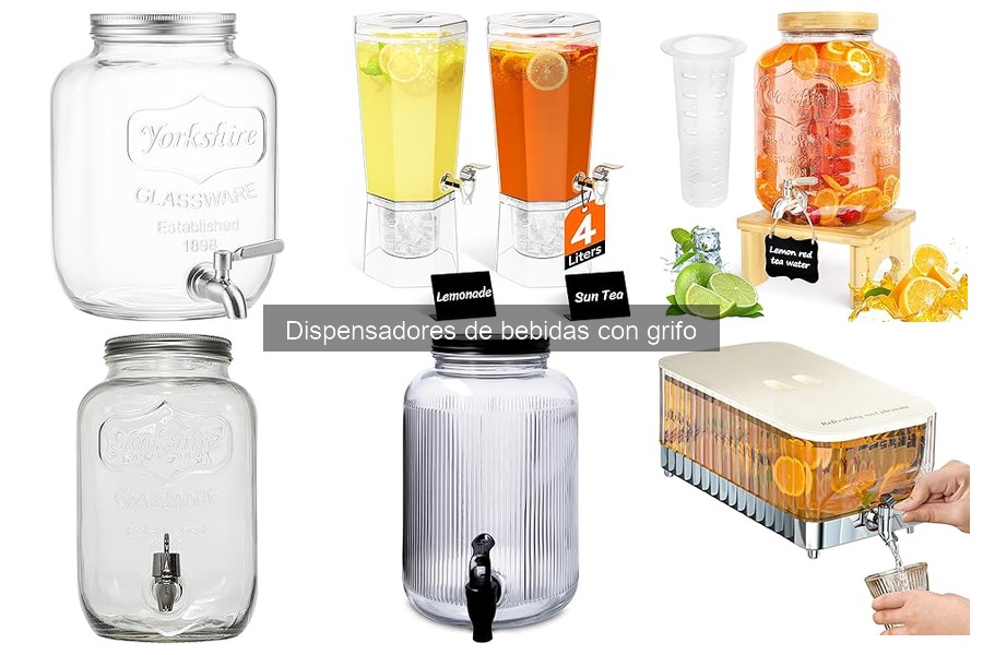 Cómo usar un dispensador de bebidas con grifo correctamente