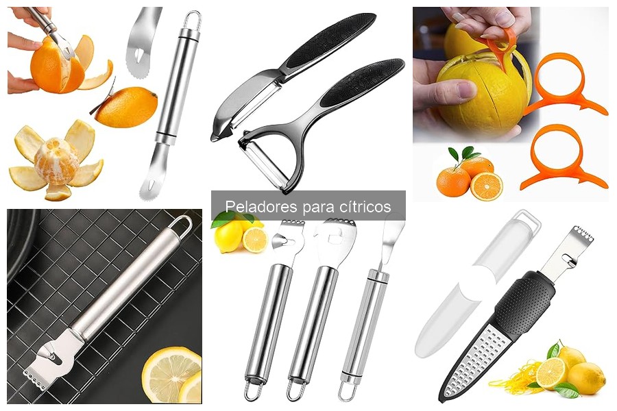 Cómo usar un pelador para cítricos de forma efectiva