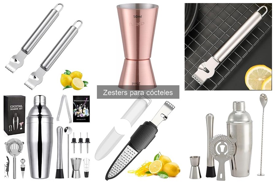 Cómo usar un zester para cócteles: guía práctica