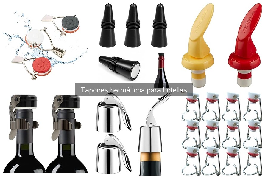 Cómo utilizar tapones herméticos para conservar bebidas