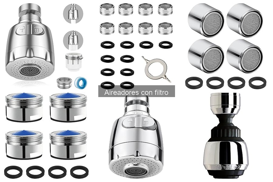 Comparativa: Aireadores con Filtro vs Sin Filtro