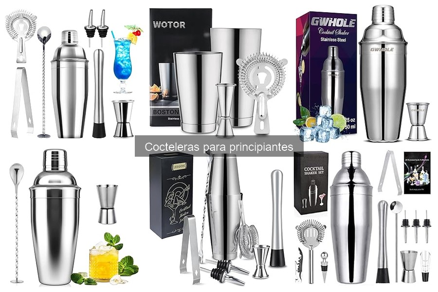 Comparativa: Cocteleras de Acero Inoxidable vs. Plástico