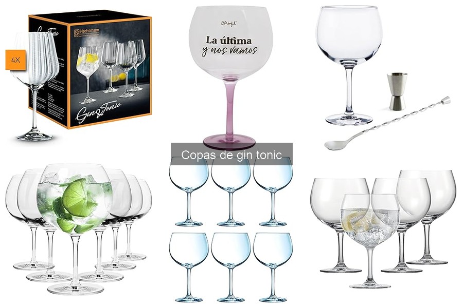 Comparativa Copas de Cristal vs Acrílico para Gin Tonic