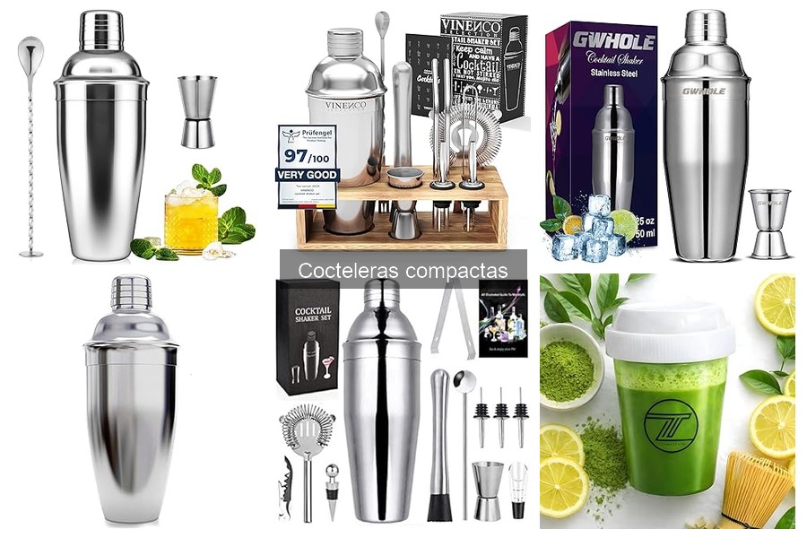 Comparativa de Cocteleras Compactas: Calidad y Precio