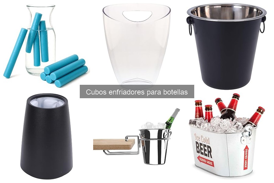 Comparativa de cubos enfriadores de marcas populares