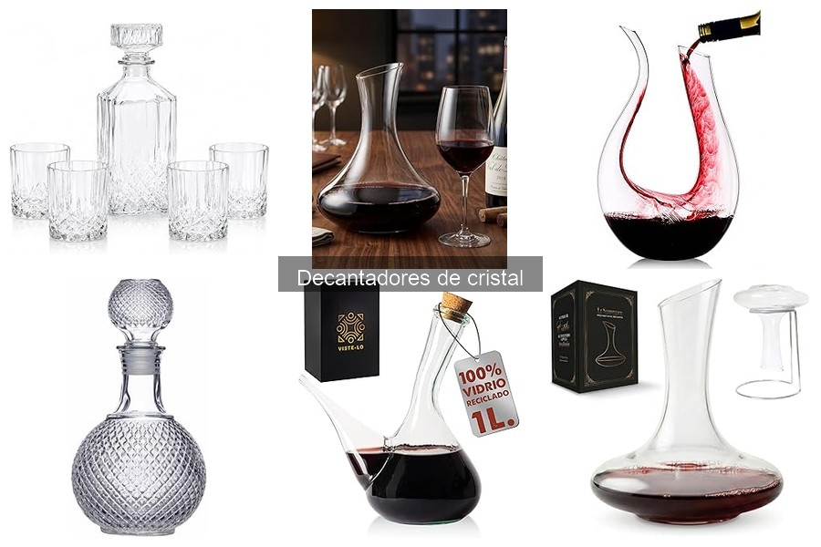 Comparativa de Decantadores: Cristal vs Otros Materiales