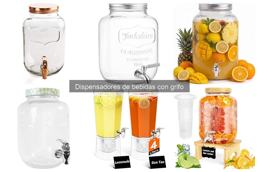Comparativa de Dispensadores de Bebidas con Grifo