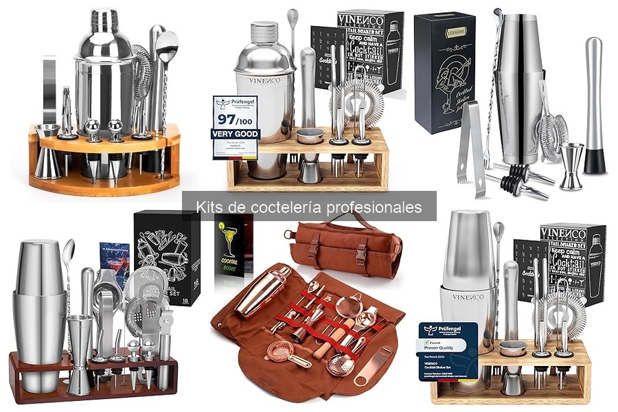 Comparativa de los Mejores Kits de Coctelería Profesionales
