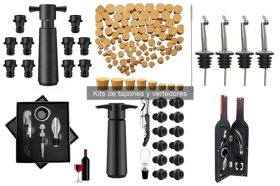 Comparativa de los mejores kits de tapones y vertedores