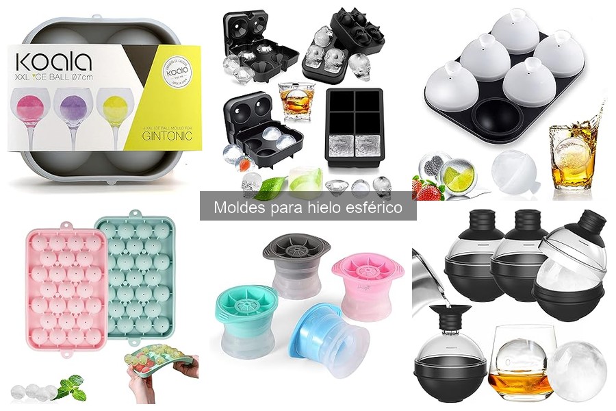 Comparativa de los Mejores Moldes para Hielo Esférico