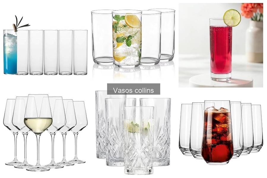 Comparativa de los mejores vasos Collins del mercado