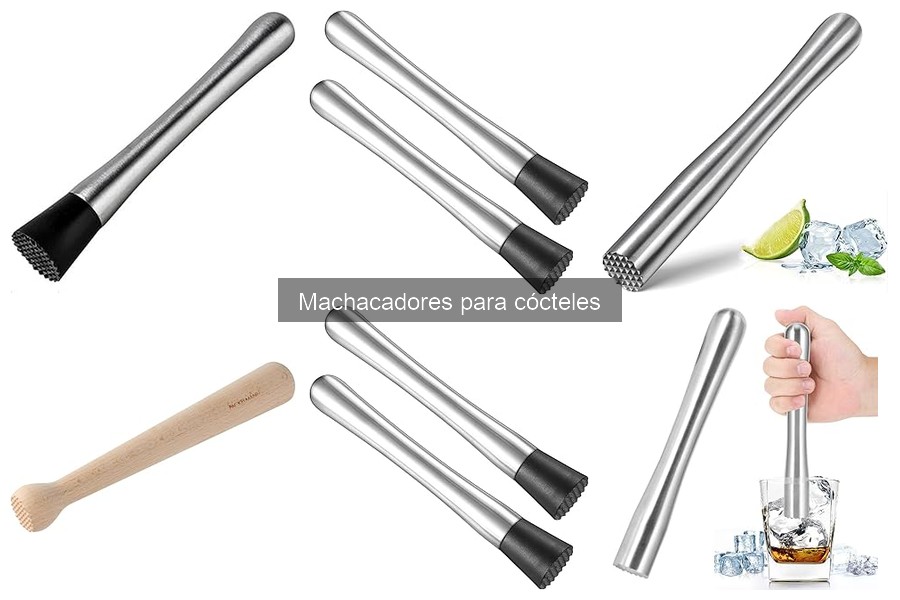 Comparativa de Machacadores para Cócteles: Mejores Marcas