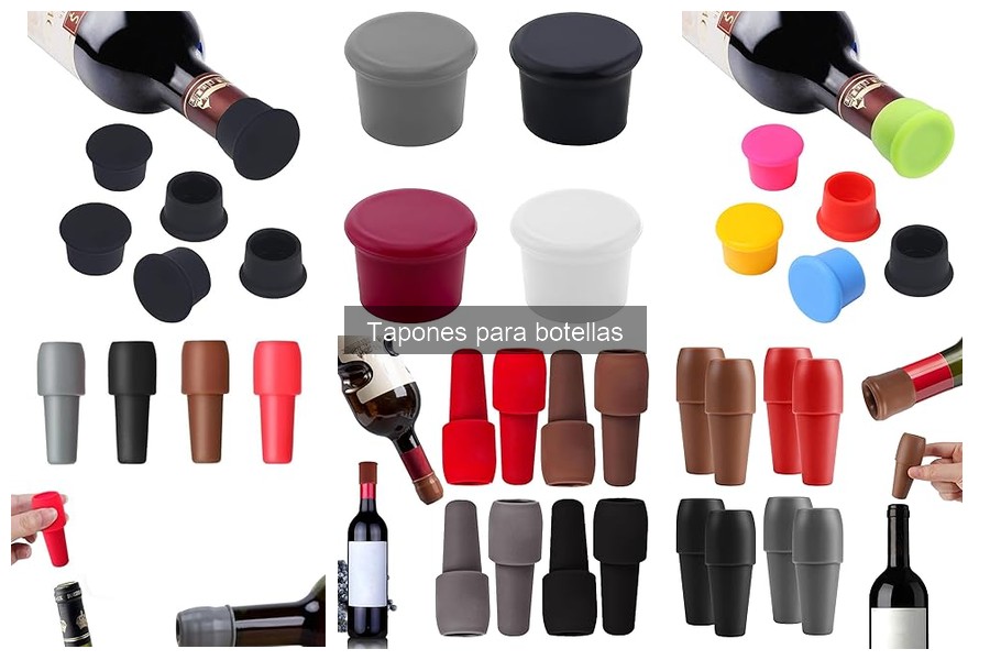 Comparativa de materiales de tapones para botellas