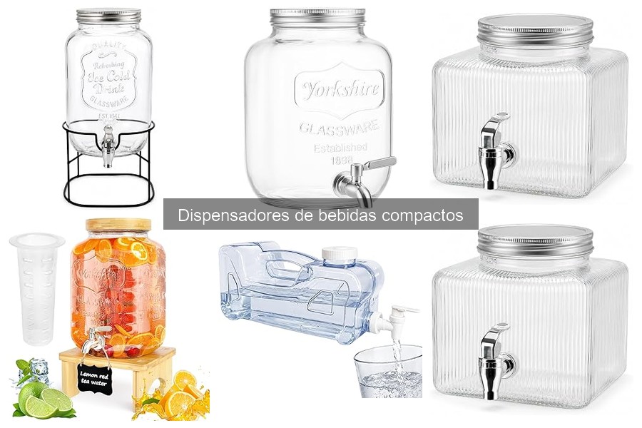 Comparativa de mejores dispensadores de bebidas compactos