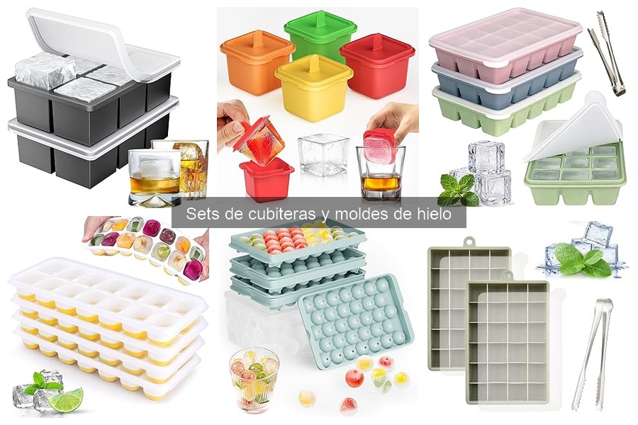 Comparativa de precios de cubiteras y moldes de hielo
