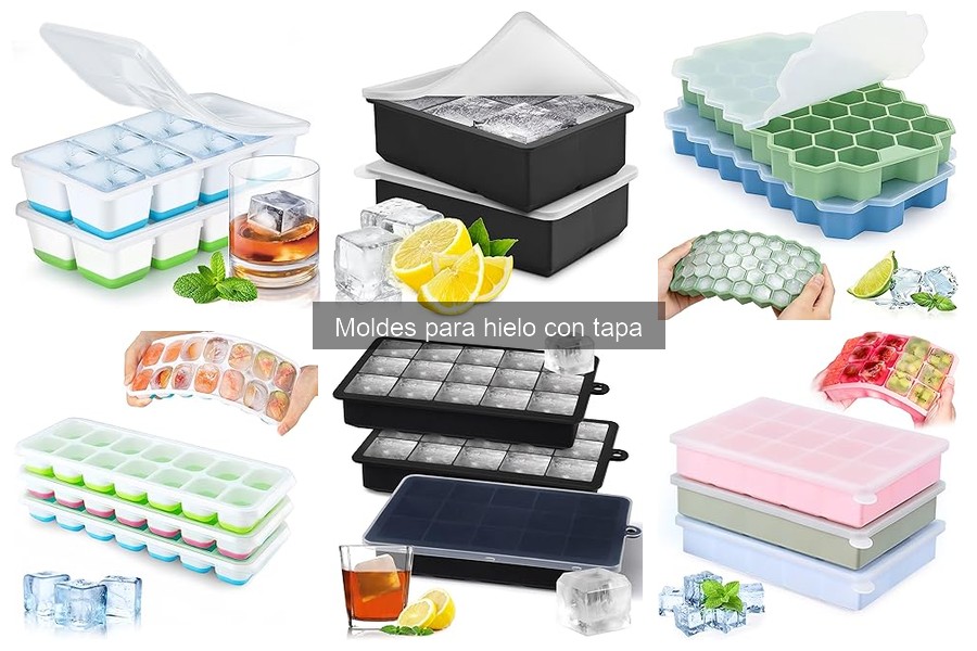 Comparativa de precios de moldes para hielo con tapa