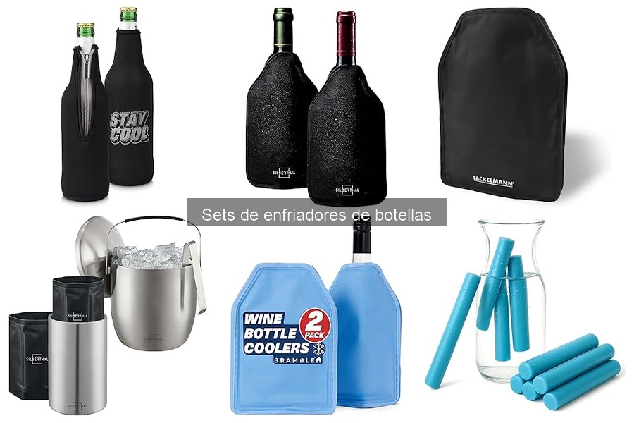 Comparativa de Sets de Enfriadores de Botellas: Mejores Marcas
