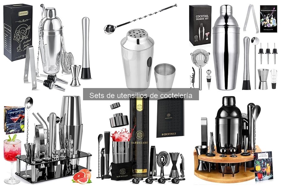 Comparativa de Sets de Utensilios de Coctelería 2023