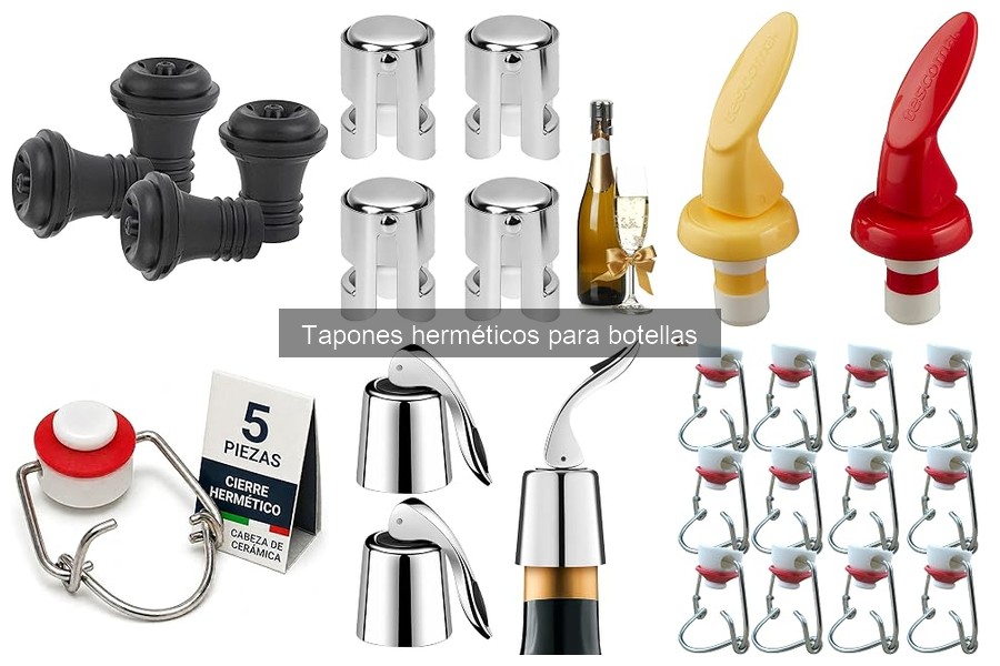 Comparativa de Tapones Herméticos para Botellas en 2023