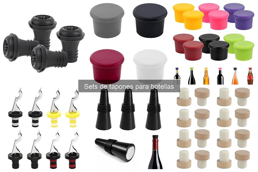 Comparativa de Tipos de Tapones para Botellas: Silicona vs Metal vs Corcho