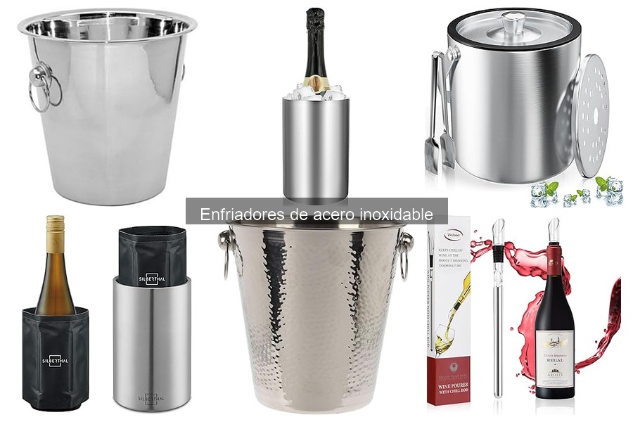 Comparativa: Enfriadores de Acero Inoxidable vs Otros Materiales